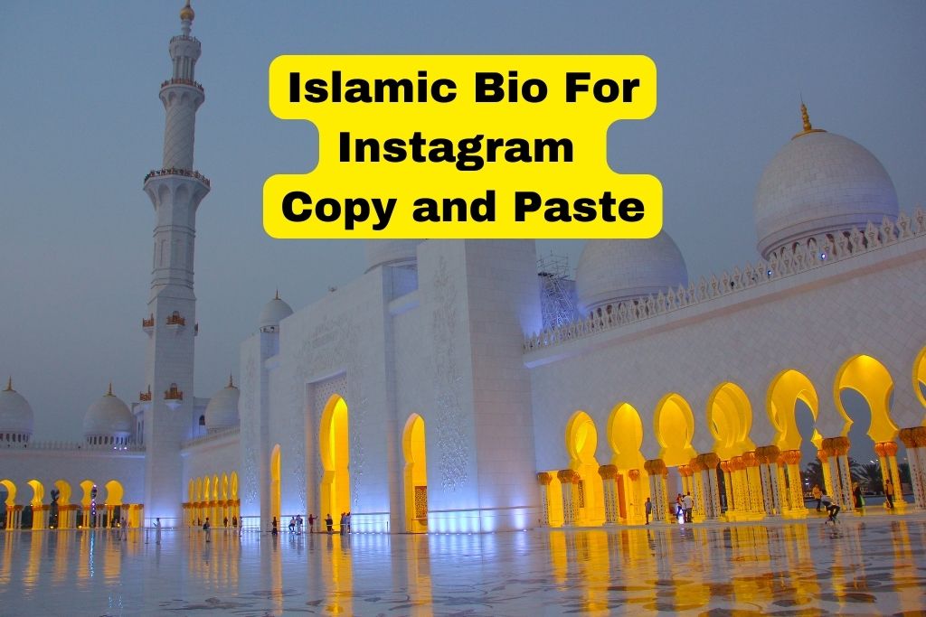 Islamic Bio For Instagram Copy And Paste - Luvstoc