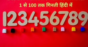 1 to 100 Numbers Names In Hindi 1 से 100 तक गिनती हिंदी में
