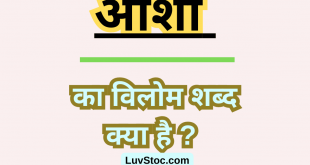 आशा का विलोम शब्द क्या है? Asha Ka Vilom Shabd