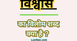 विश्वास का विलोम शब्द क्या है? Vishwas Ka Vilom Shabd