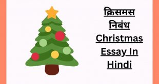 क्रिसमस निबंध 600 शब्दों तक Christmas Essay In Hindi